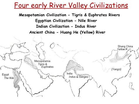 Mesopotamian Civilization River Valley Civilizations Harappan