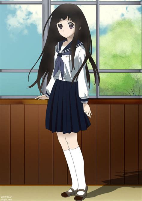 Hyouka Chitanda Eru School Uniform Wallpaper Garotos Anime Desenhos