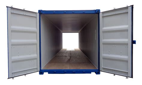 40ft Standard Double Door New One Trip Shipping Container Conex Depot
