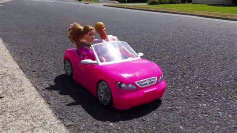 Ken And Barbie Driving Drive My Car Youtube