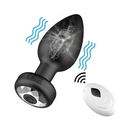 Vibratore Plug Anale Per Uomo Butt Plug Massaggiatore Portatile