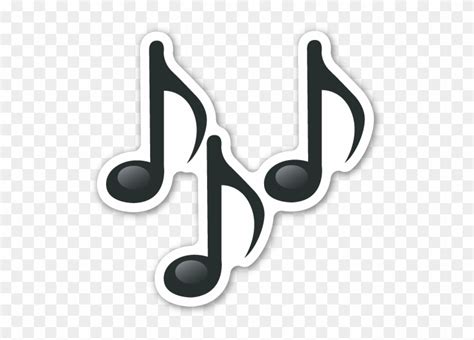 Musik Clipart Music Note Emoji Png Free Transparent PNG Clipart