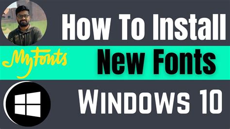 How To Install Fonts In Windows 10 2023 Fonts For Windows 10 Youtube