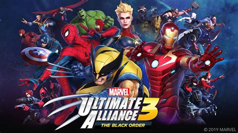 Marvel Ultimate Alliance 3 The Black Order Recebe Atualização Para A