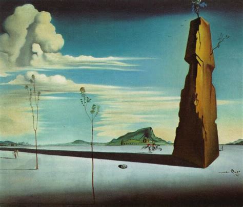 Untitled Landscape 1948 Salvador Dali