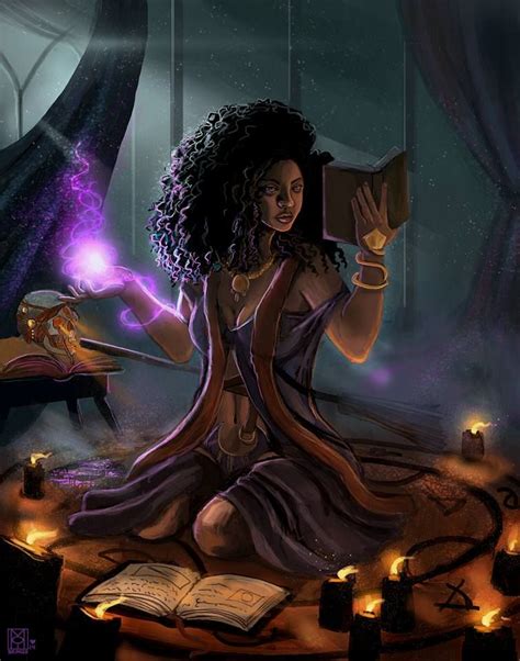 Yaxxy Finding Time For Witchcraft Black Girl Art Black Art