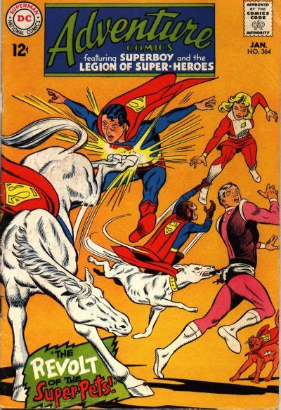 Supergirl Comic Box Commentary Back Issue Box Adventure Comics 364