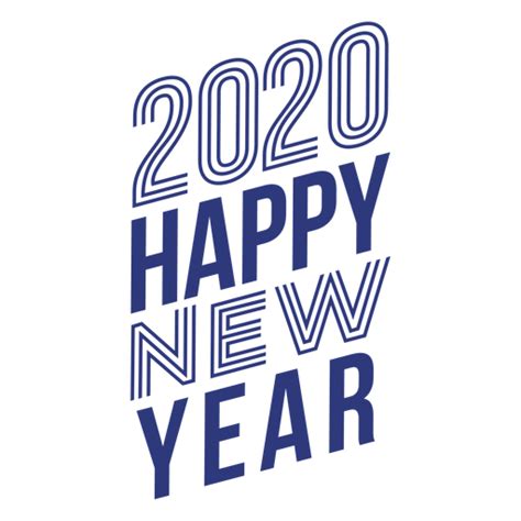 Happy New Year Badge Transparent Png And Svg Vector File