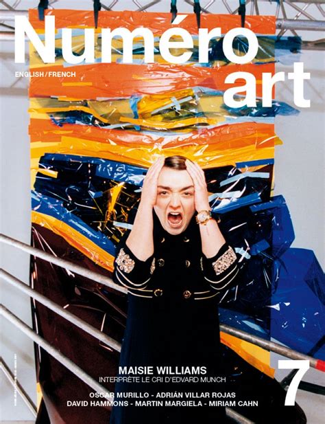 Maisie Williams In Numero Art 2020 Hawtcelebs