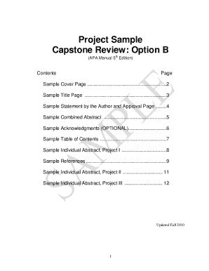 Apa format research paper example 6th edition. 17 Printable sample abstract for project Forms and ...