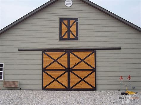 Barn Loft Door And French Doors Design Idea For Upper Barn Hay Loft