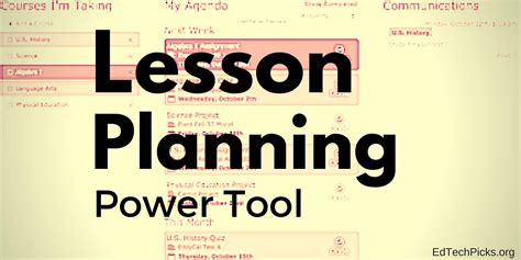 Lesson Planning Made Easy - TeacherCal