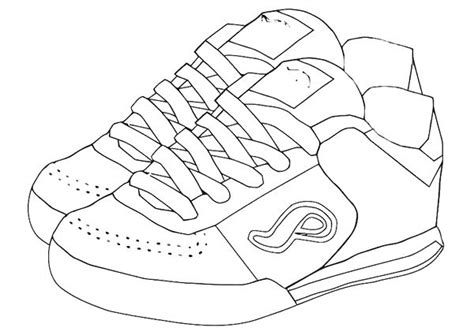 Enter now and choose from the following categories. Tennis Shoe Coloring Pages at GetColorings.com | Free ...