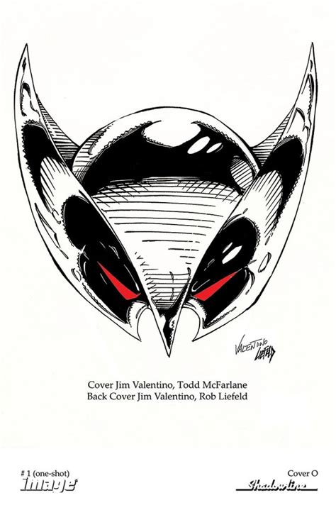 Never Before Seen Original Shadowhawk 1 With Rare Inks By Todd