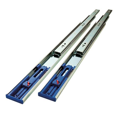 Everbilt 24 In Full Extension Side Mount Ball Bearing Drawer Slide Set