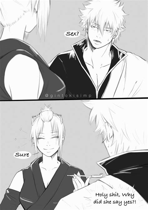 Kar On Twitter Rt Gintokisimp See If Gintoki Just Asks Her She Would Say Yes Gintama 銀月