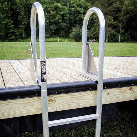Swing Ladder Boat Dock Accessories American Muscle Docks And Fabrication