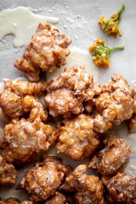 Salted Honeycrisp Fritters Recipe Apple Fritter