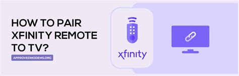 How To Pair Xfinity Remote To TV A Pictorial Guide