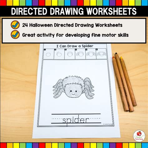 Directed Drawing For Kids Halloween