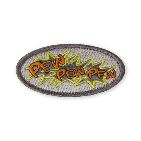 Pdw Pew Pew Pew Type 3 Morale Patch Morale Patch Patches Pin And Patches