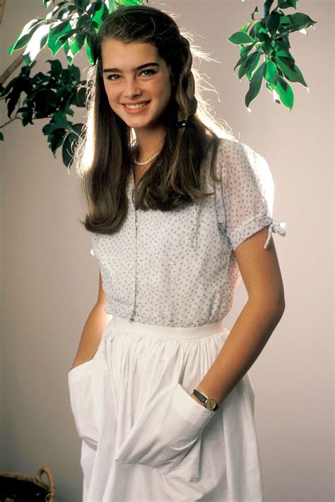 1986 Brooke Shields Young Celebs Celebrities