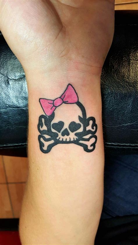 Girly Skull Tattoos With Bows Bmvvanwertohio