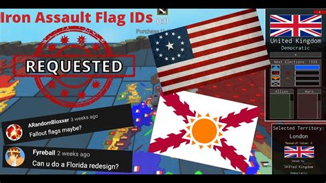 Requested Iron Assault Flag Ids Part 2 Youtube