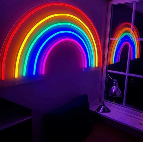 List Of Neon Rainbow Aesthetic Wallpaper References
