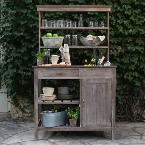 Outdoor Buffet Cabinet With Storage Lesamallegni