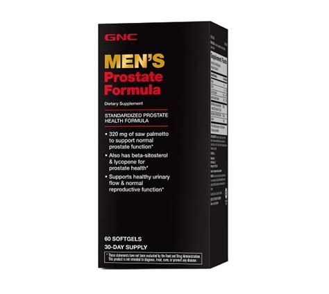 men s prostate formula gnc 60 capsule moi supliment prostata sam distribution
