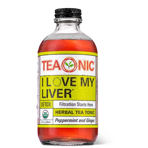 Organic Herbal Tea For Liver Detox Teaonic