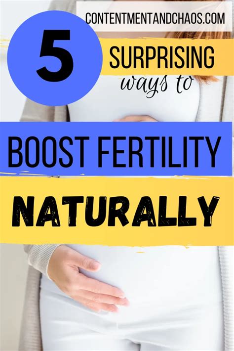 5 Surprising Ways To Boost Your Fertility Naturally Trying To Conceive Tips How To Increase