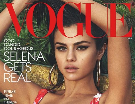 Selena Gomez From Stars First Vogue Covers E News