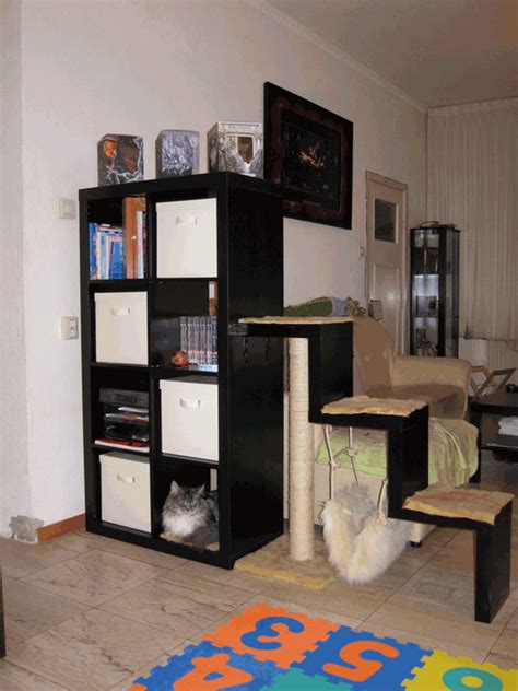If you have pet cats, then this is the perfect hack for you. DIY: Cat Stairs Courtesy Of Ikea - Pet Project