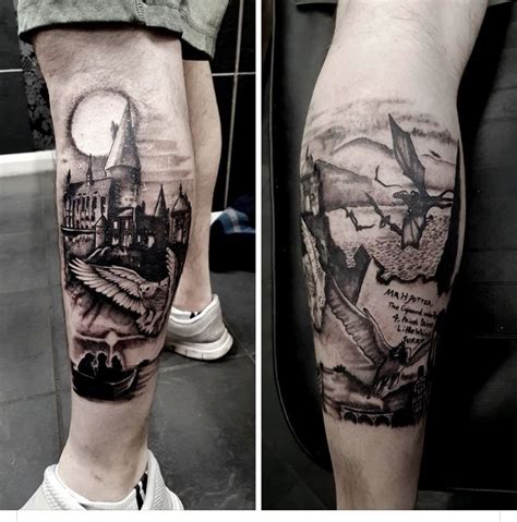 Harry Potter Sleeve Tattoo Ideas Photos