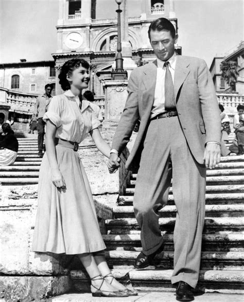 Gregory Peck And Audrey Hepburn Roman Holiday 1953 Photographic
