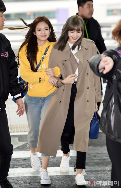 Lisa Airport Photos At Incheon To Thailand On April 9 2019