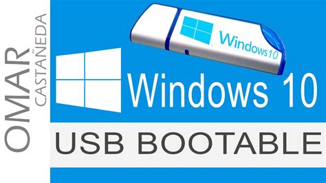 Windows 10 Crear Un Usb Bootable Youtube