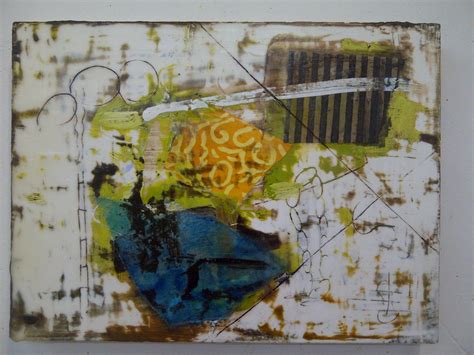 Encaustic And Collage On Board By Amy Weil Encaustic Art Waxing Amy