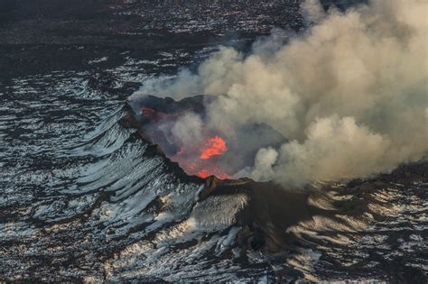 Wallpaper Landscape Sea Nature Coast Volcano Eruption Lava