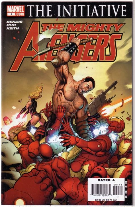 mighty avengers vol 1 2007 4 fn initiative bendis cho comic books modern age marvel
