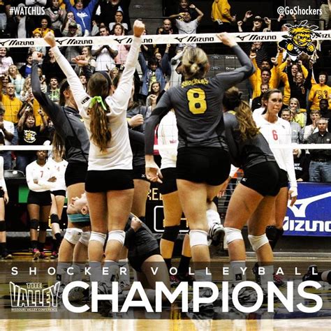 Shockers Are 2013 Missouri Valley Conference Volleyball Champions Watchus Nov 22 2013