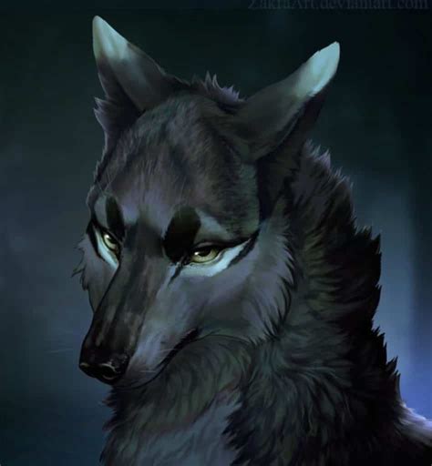 Wolf Drawing By Zakraart Master Of Wolfs Artwoonz