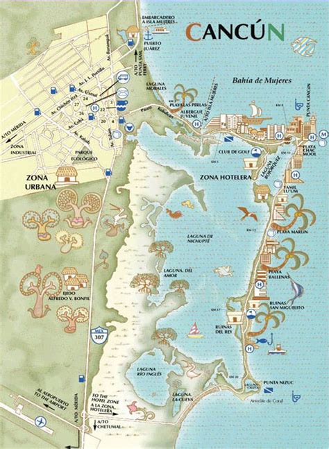 Cancun Map 1 