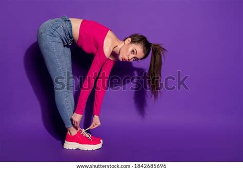 Beautiful Woman Bending Over Stock Photos Images Photography