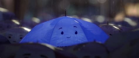 Pixar Shorts The Blue Umbrella 2013 Disney Screencaps Blue