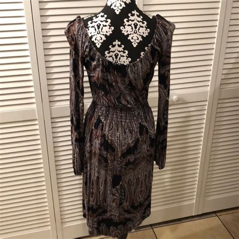 Cherish Dresses Cherish Dress With Leather Beaded Accents Large