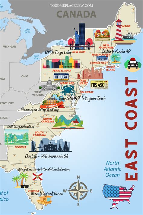 15 East Coast Usa Road Trip Itinerary Ideas In 2021 East Coast Road