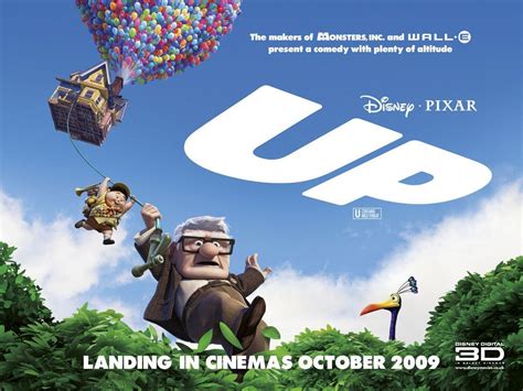 Poster From The Film Up Up Pixar Disney Pixar Up Disney Movies Fox